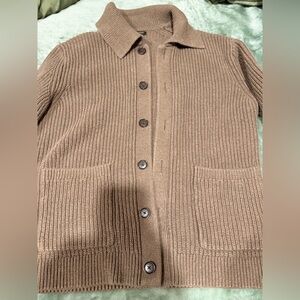 Banana Republic Brown Cardigan Sweater